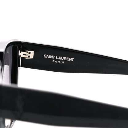Saint Laurent Square SL M9 Sunglasses Black 6 of 8