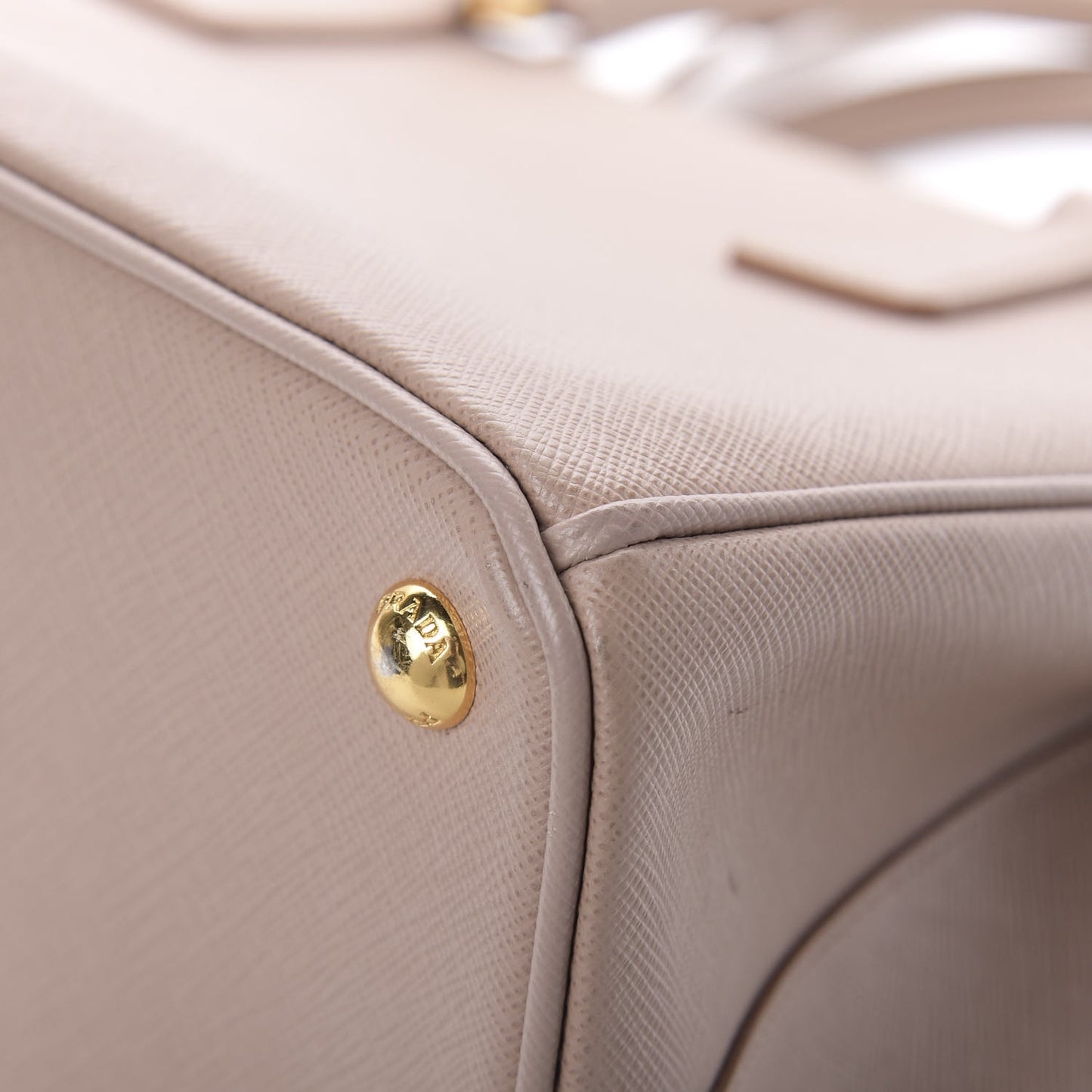 Saffiano Small Galleria Double Zip Tote Cammeo