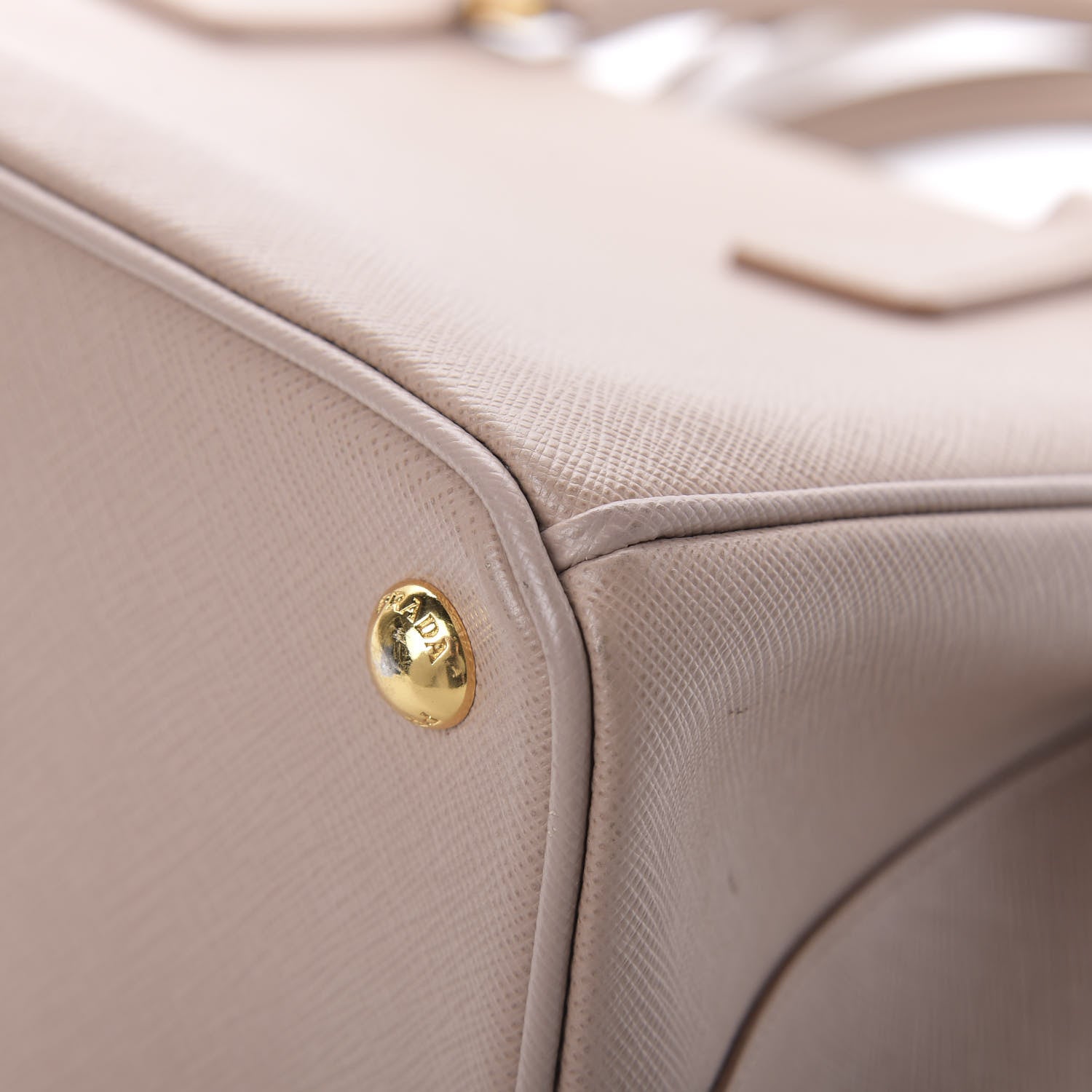 Prada Saffiano Small Galleria Double Zip Tote Cammeo 14 of 19