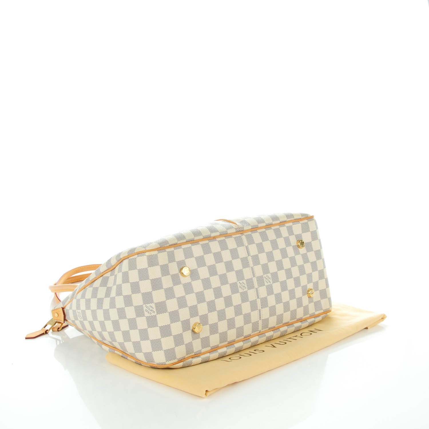 Louis Vuitton Damier Azur Figheri GM 4 of 8