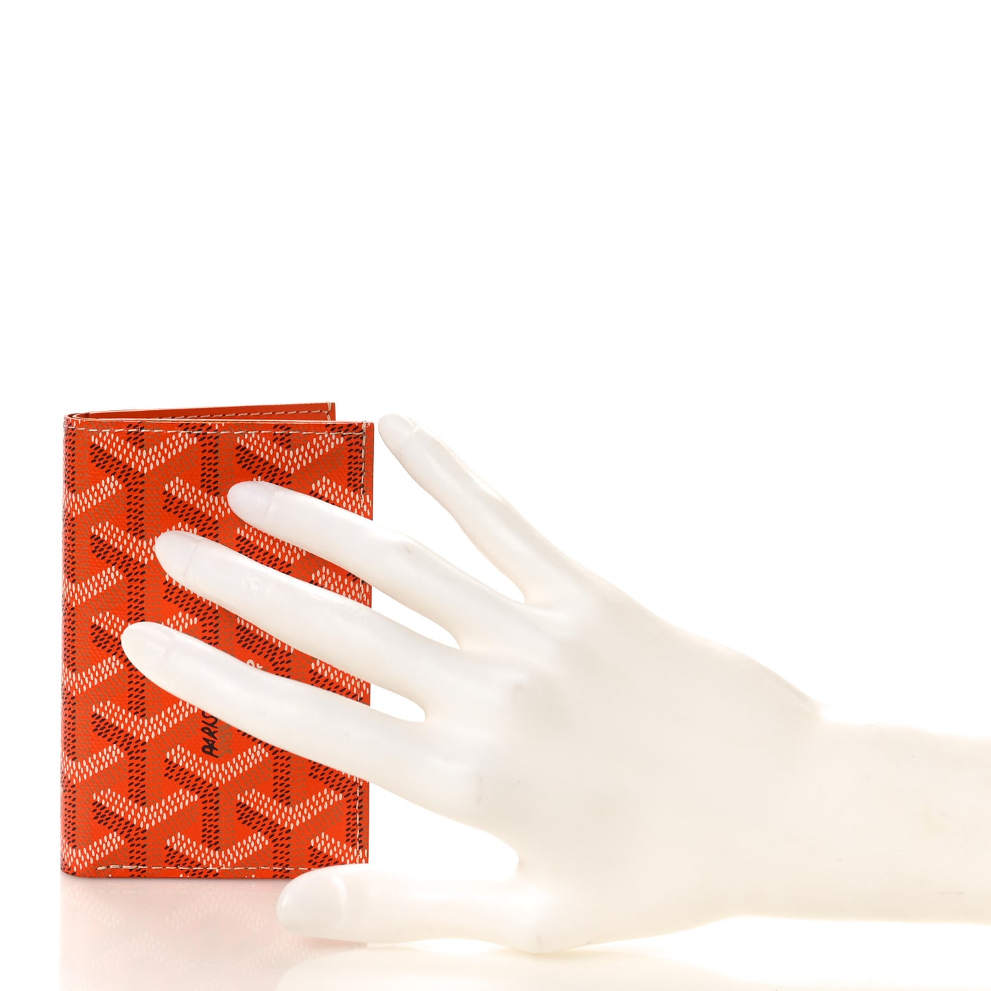 Goyardine Saint Pierre Card Holder Orange