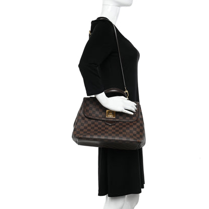 Louis Vuitton Damier Ebene Bergamo MM 2 of 19