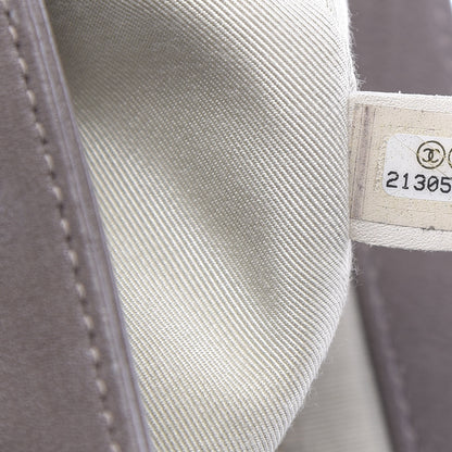 Chanel Washed Lambskin Quilted Medium Chain Around Flap Taupe 9 of 9
