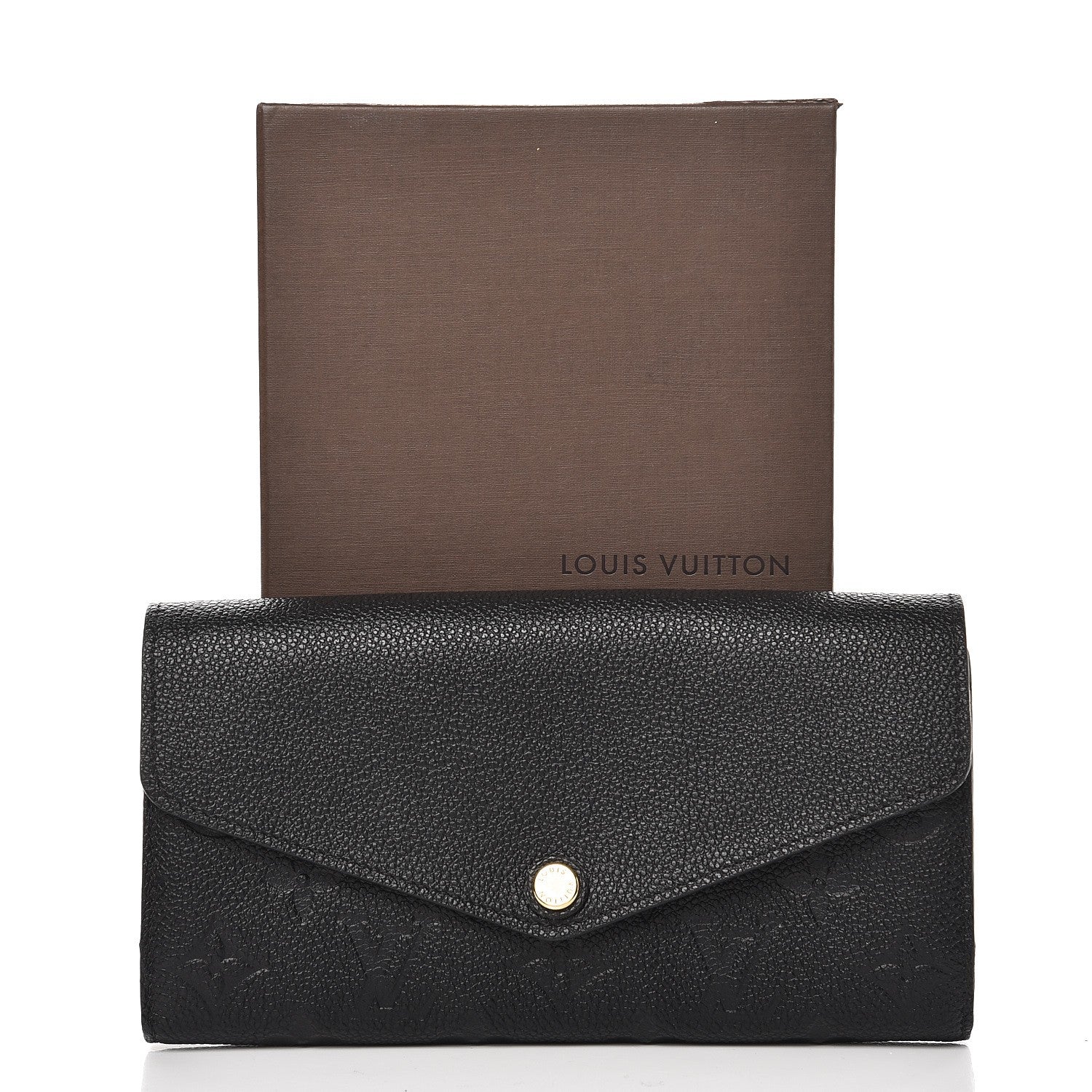 Louis Vuitton Empreinte Sarah Wallet NM Black 7 of 7