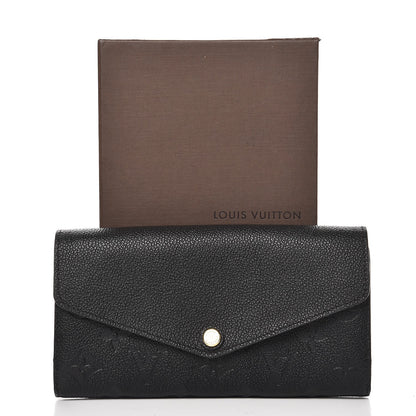 Louis Vuitton Empreinte Sarah Wallet NM Black 7 of 7