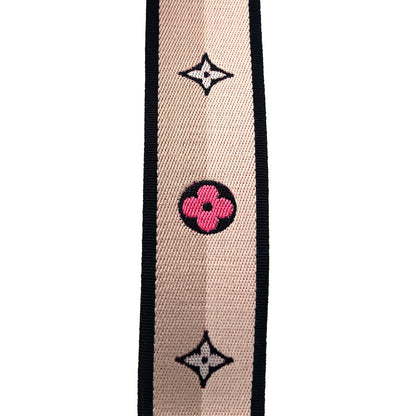 Louis Vuitton Jacquard Speedy Bandouliere 20 Shoulder Strap Black 3 of 4