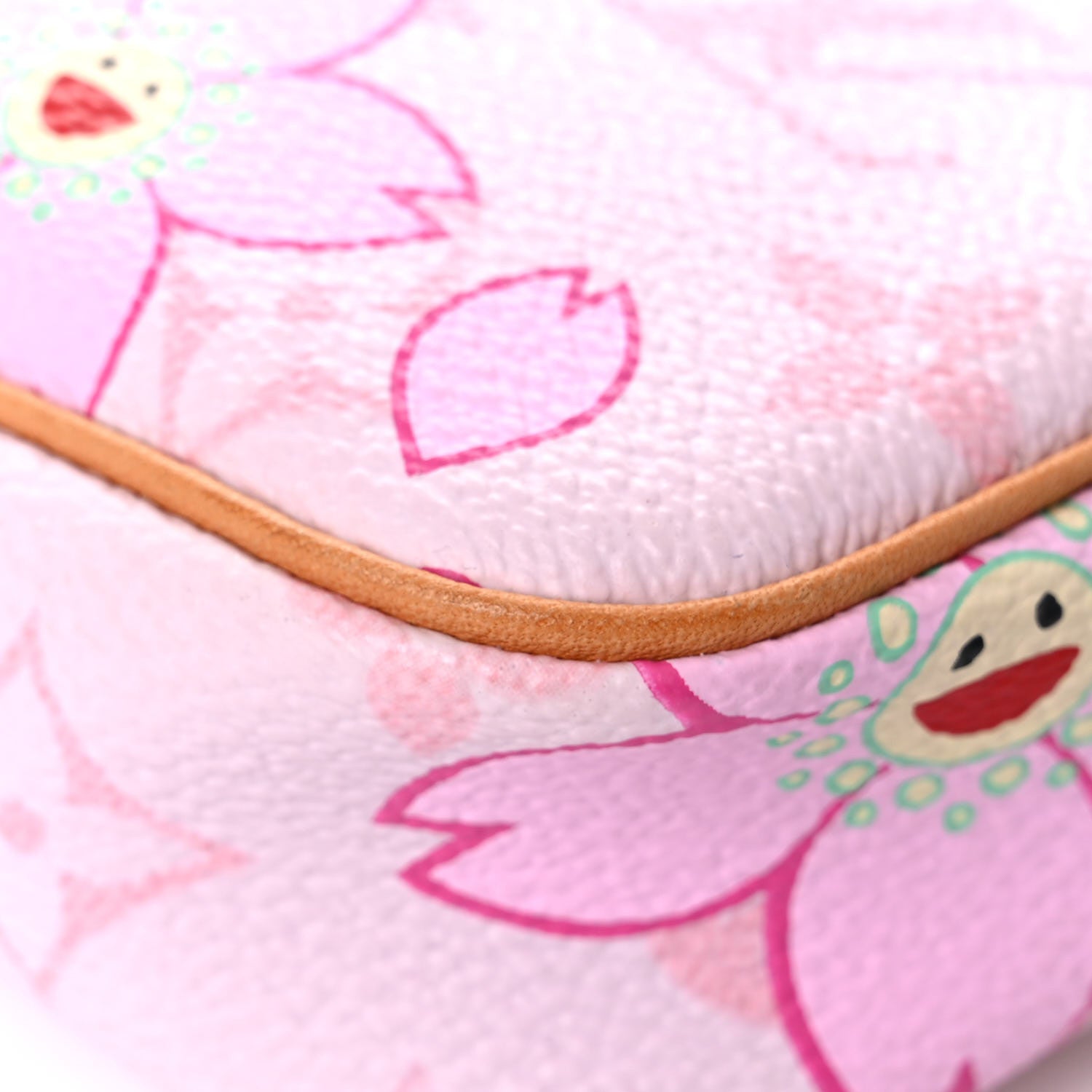 Louis Vuitton Monogram Cherry Blossom Pochette Accessories Pink 10 of 17