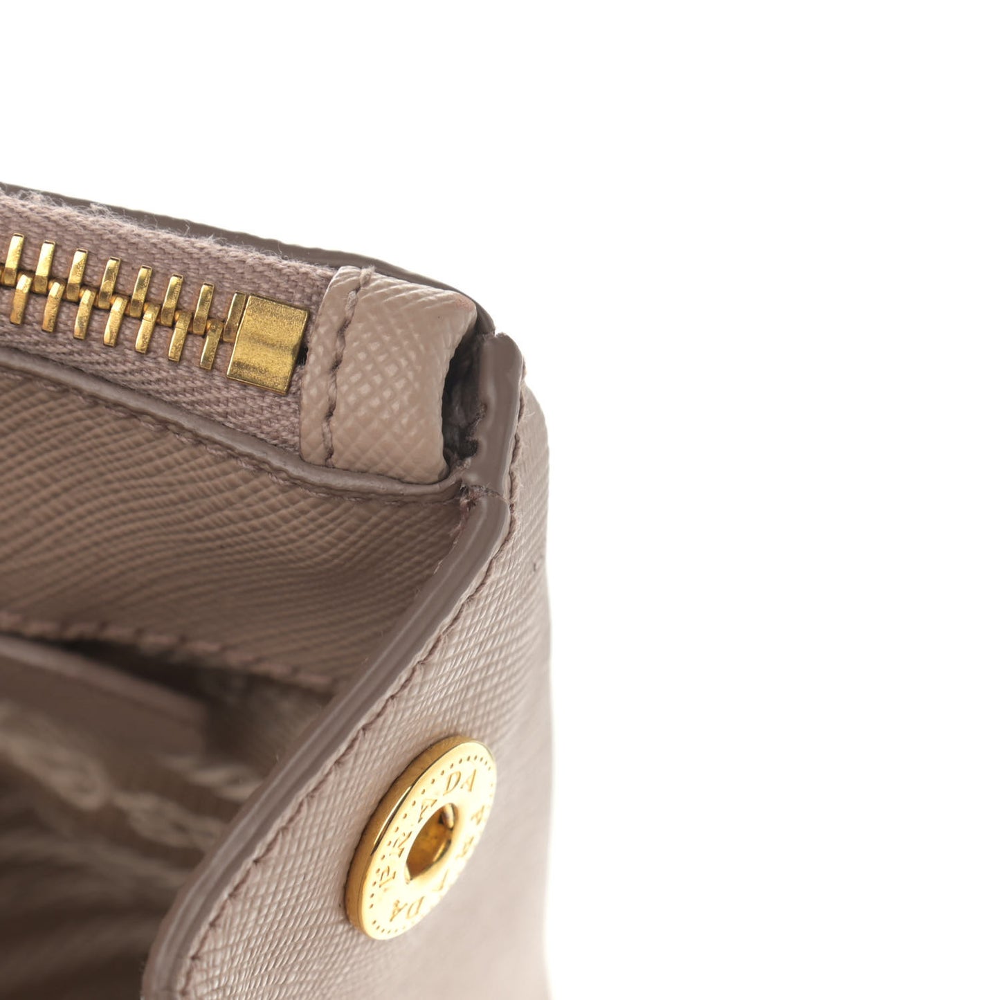 Saffiano Medium Galleria Double Zip Tote Sabbia