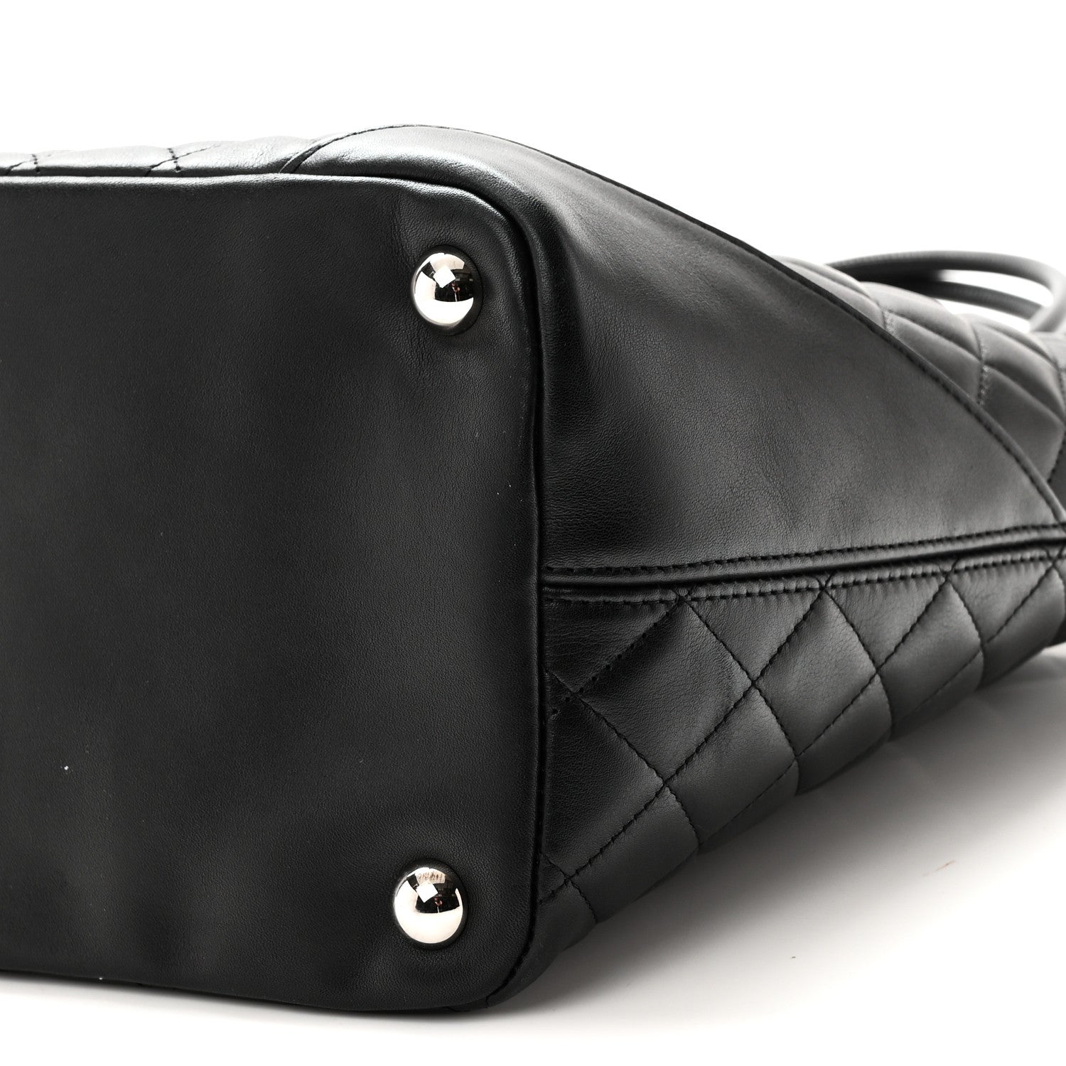 Chanel Calfskin Quilted Large Cambon Tote Black 10 of 10