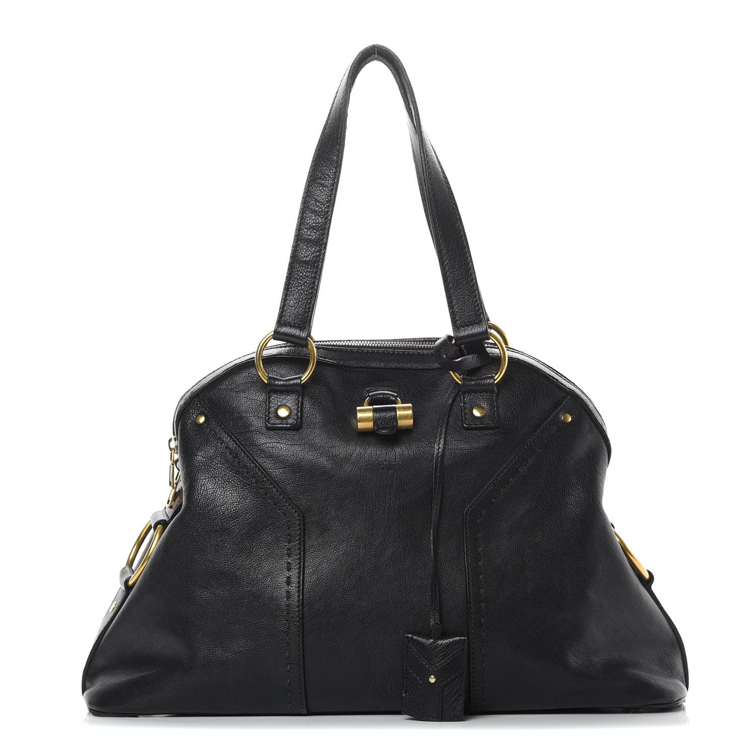 Saint Laurent Calfskin Large Muse Black 1 of 19