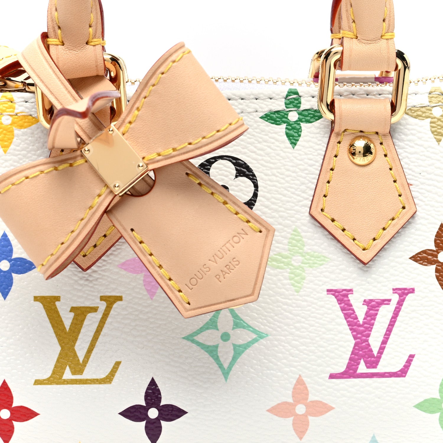 Louis Vuitton LV X TM Monogram Multicolor Nano Speedy White 7 of 10