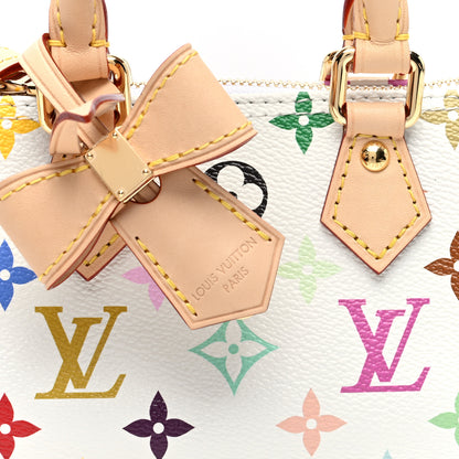 Louis Vuitton LV X TM Monogram Multicolor Nano Speedy White 7 of 10