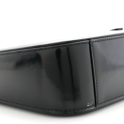 Saint Laurent Patent Le 5 A 7 Monochrome Hobo Black 8 of 11