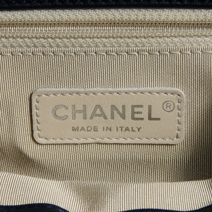Chanel Washed Lambskin Mini Chain Around Messenger Dark Navy Blue 7 of 8