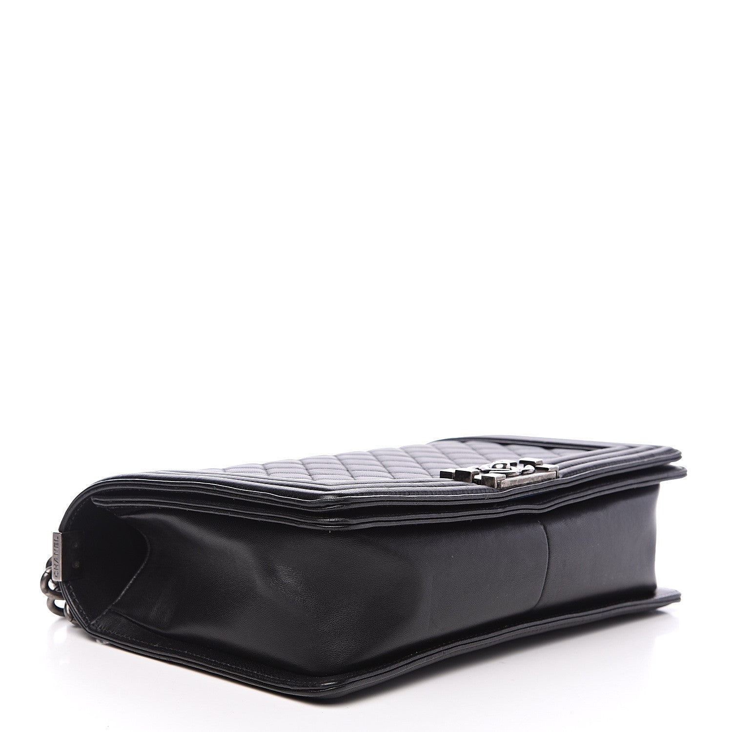 Chanel Lambskin Quilted New Medium Boy Flap Black 3 of 10