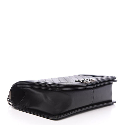 Chanel Lambskin Quilted New Medium Boy Flap Black 3 of 10