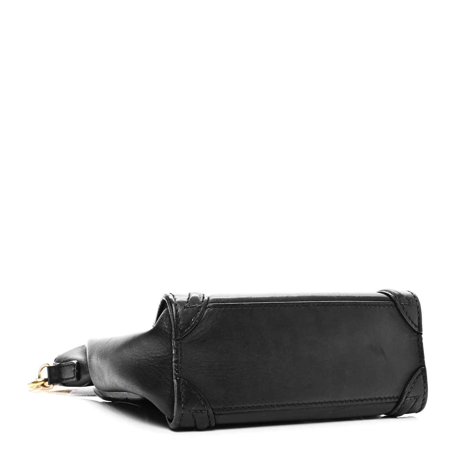 Celine Smooth Calfskin Nano Luggage Black 4 of 12