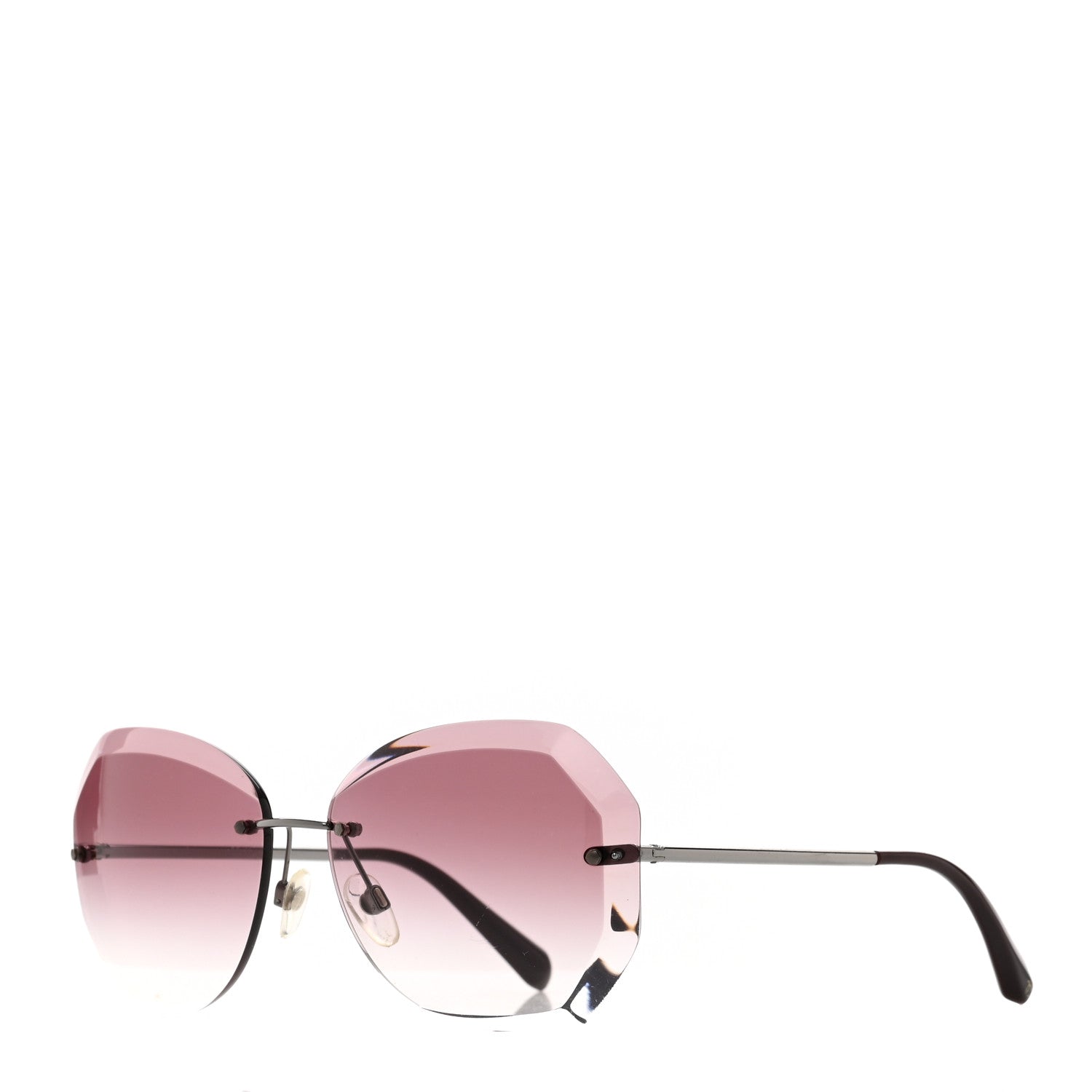 Chanel Metal Spring Round Sunglasses 4220 Pink 1 of 6