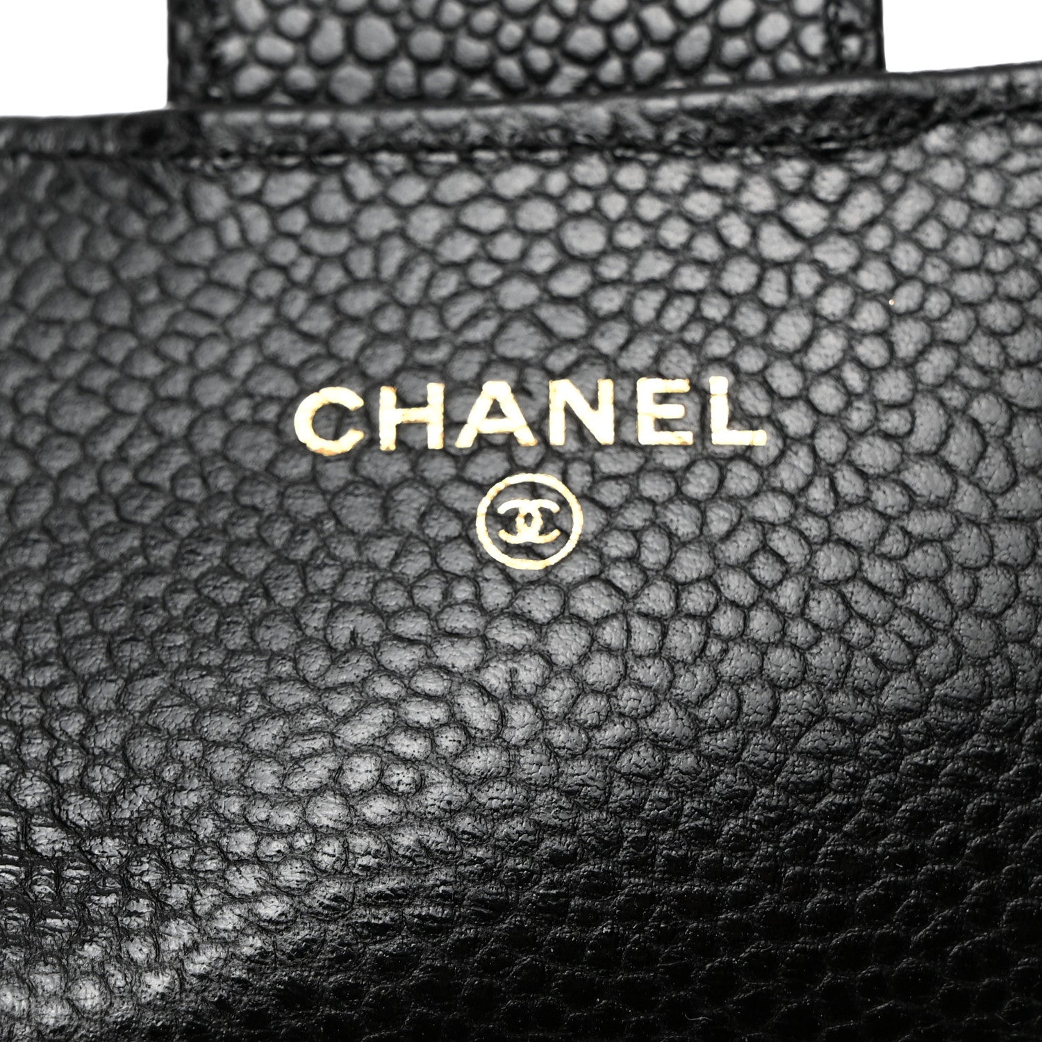 Chanel Caviar Quilted Flap Card Holder Wallet Black 6 of 8