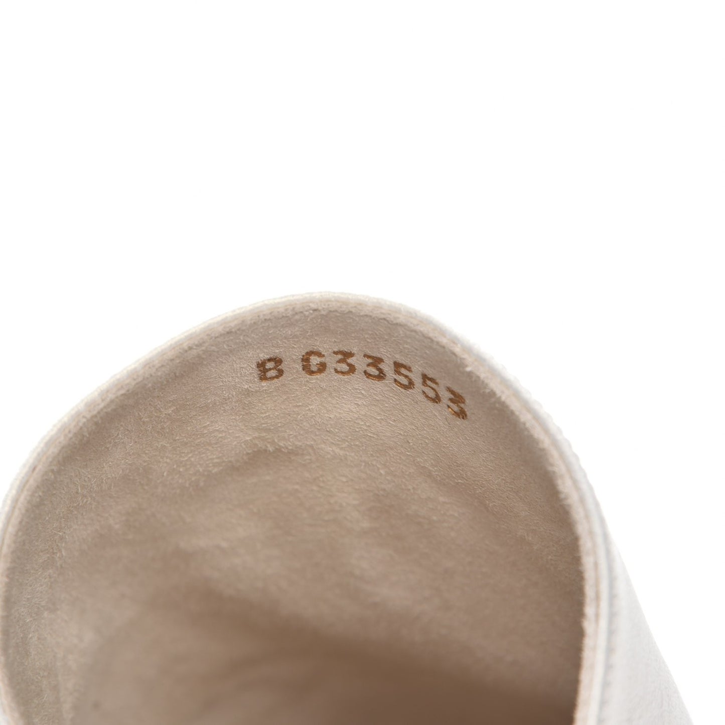 Iridescent Goatskin CC Espadrille Mules 37 Ivory Black