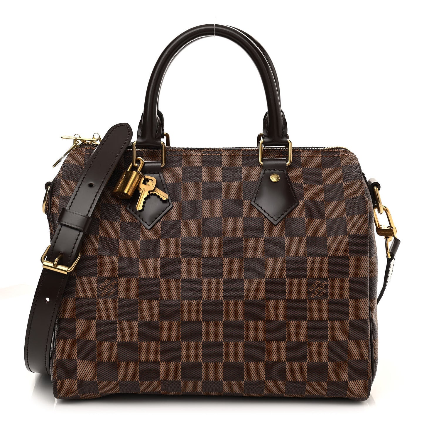 Damier Ebene Speedy Bandouliere 25