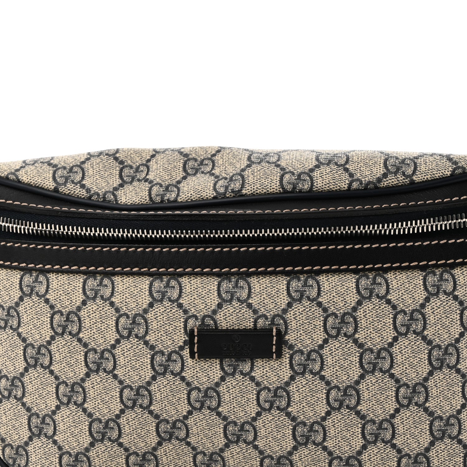Gucci GG Plus Monogram Belt Bag Navy 8 of 10