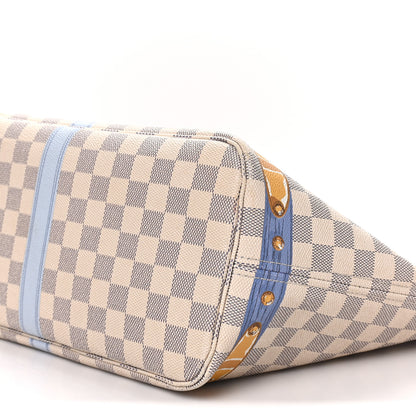 Louis Vuitton Damier Azur Summer Trunks Neo Neverfull MM 9 of 9