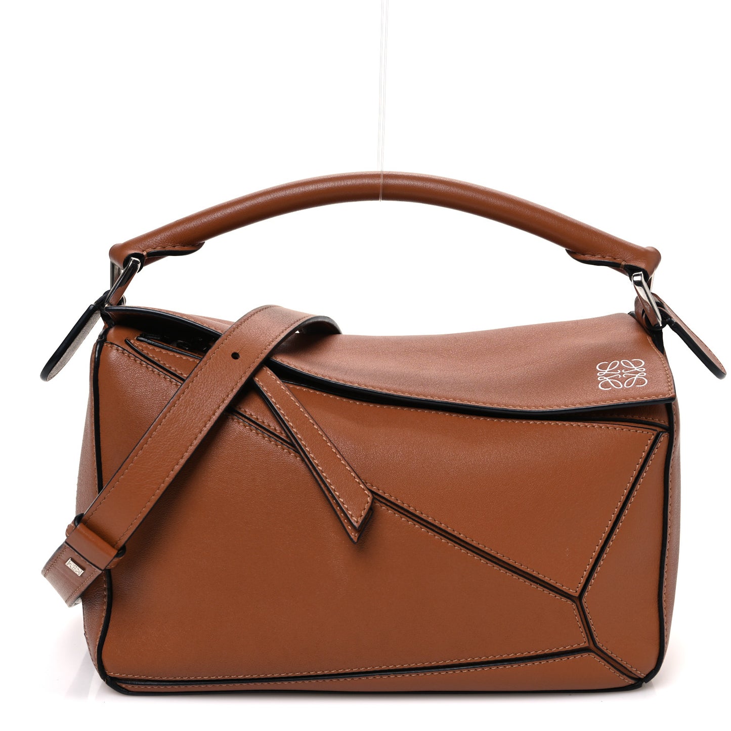 Calfskin Small Puzzle Bag Tan