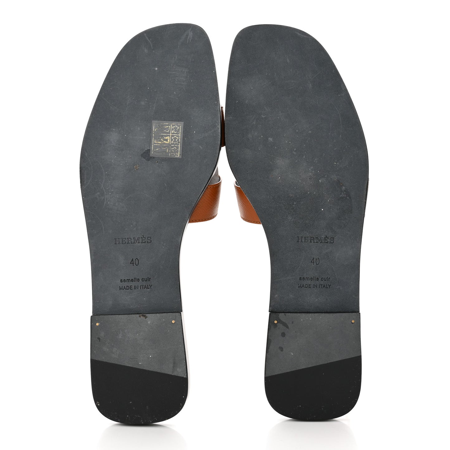 Epsom Oran Sandals 40 Gold