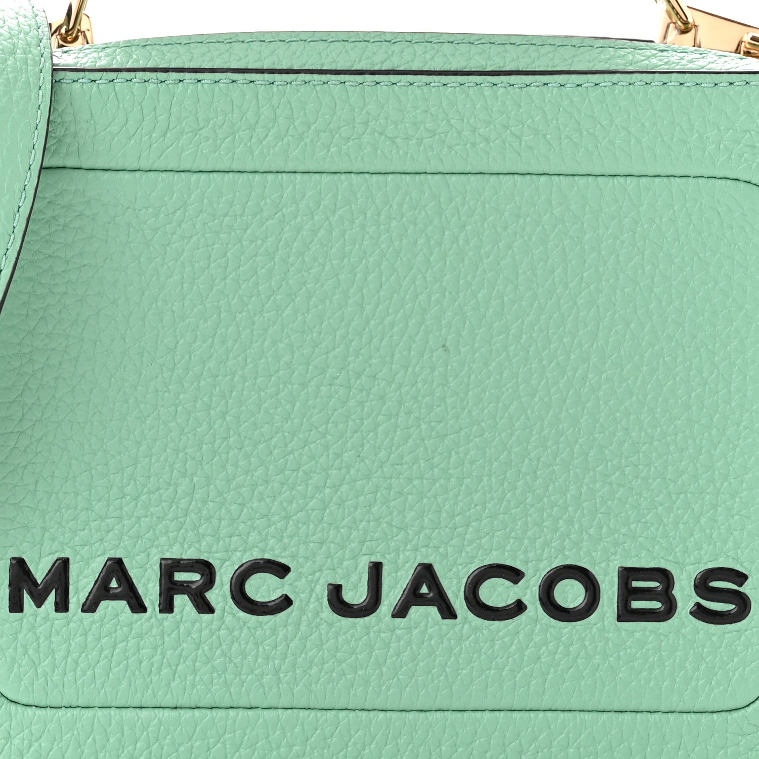 Marc Jacobs Calfskin Mini The Textured Box Bag Malachite 9 of 11