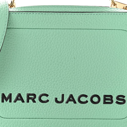 Marc Jacobs Calfskin Mini The Textured Box Bag Malachite 9 of 11