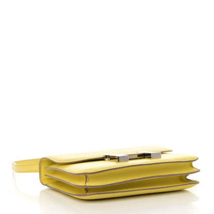 Hermes Epsom Constance 18 Lime 4 of 17