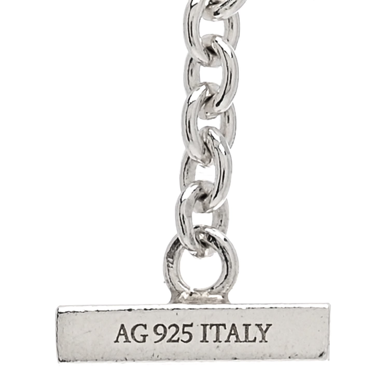 Tiffany Sterling Silver T Smile Bracelet 4 of 4