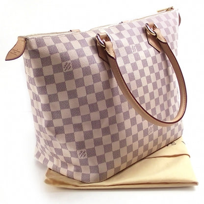 Louis Vuitton Damier Azur Saleya MM 3 of 8