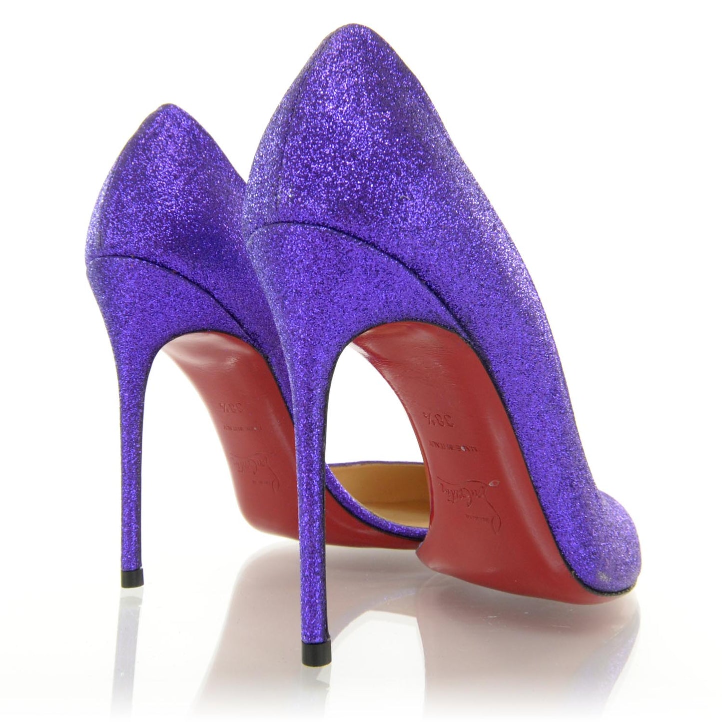 Helmour 100 Glitter Pumps 38.5 Purple