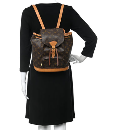 Louis Vuitton Monogram Montsouris MM Backpack 2 of 17