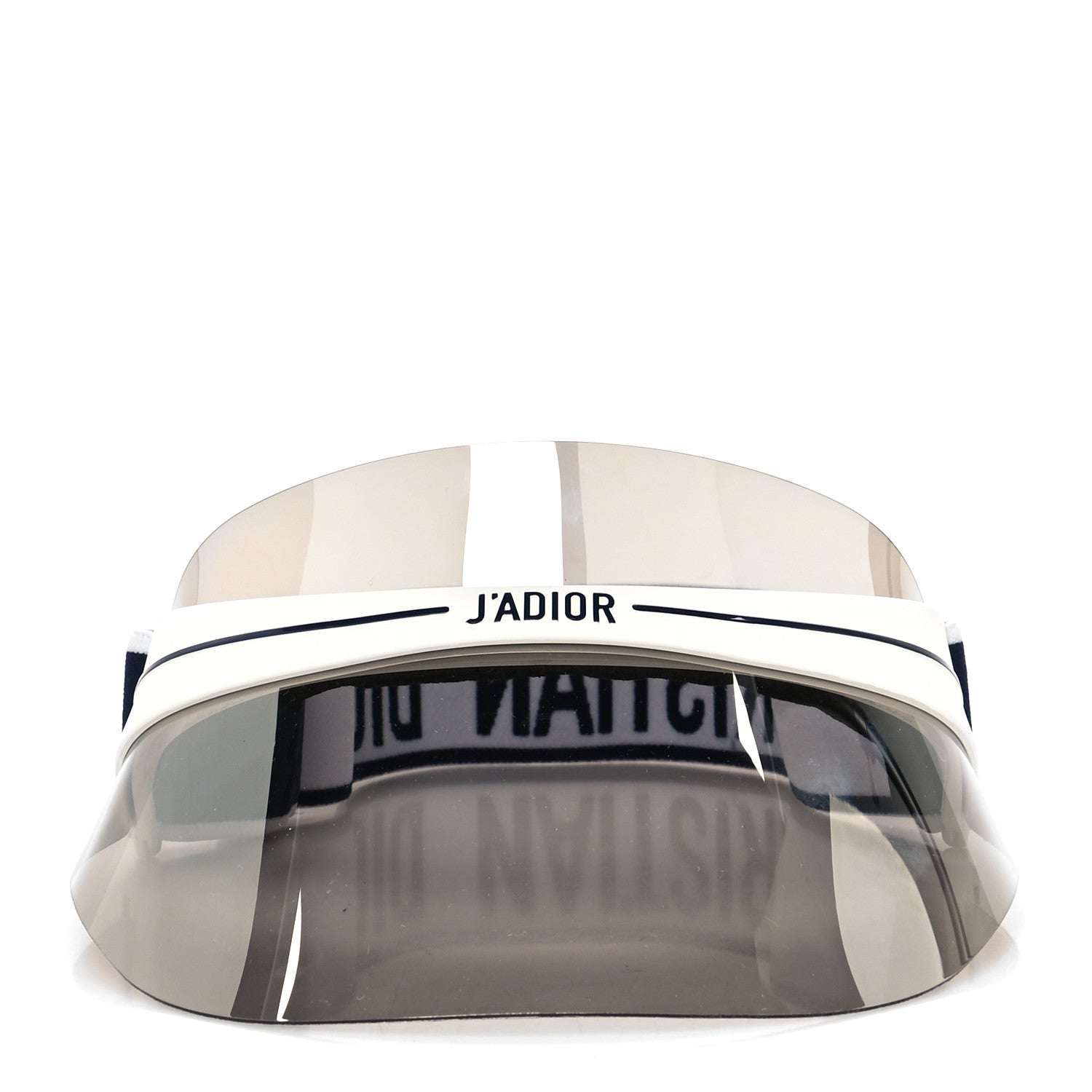 Christian Dior Mirrored DiorClub1 Sun Visor Navy 2 of 7