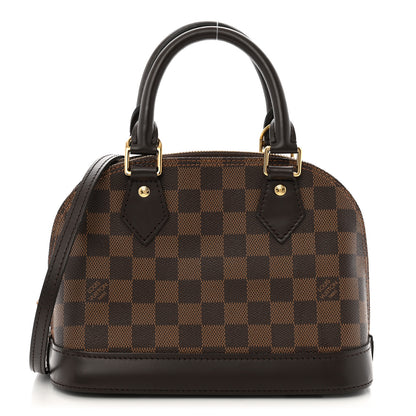 Louis Vuitton Damier Ebene Alma BB 1 of 12