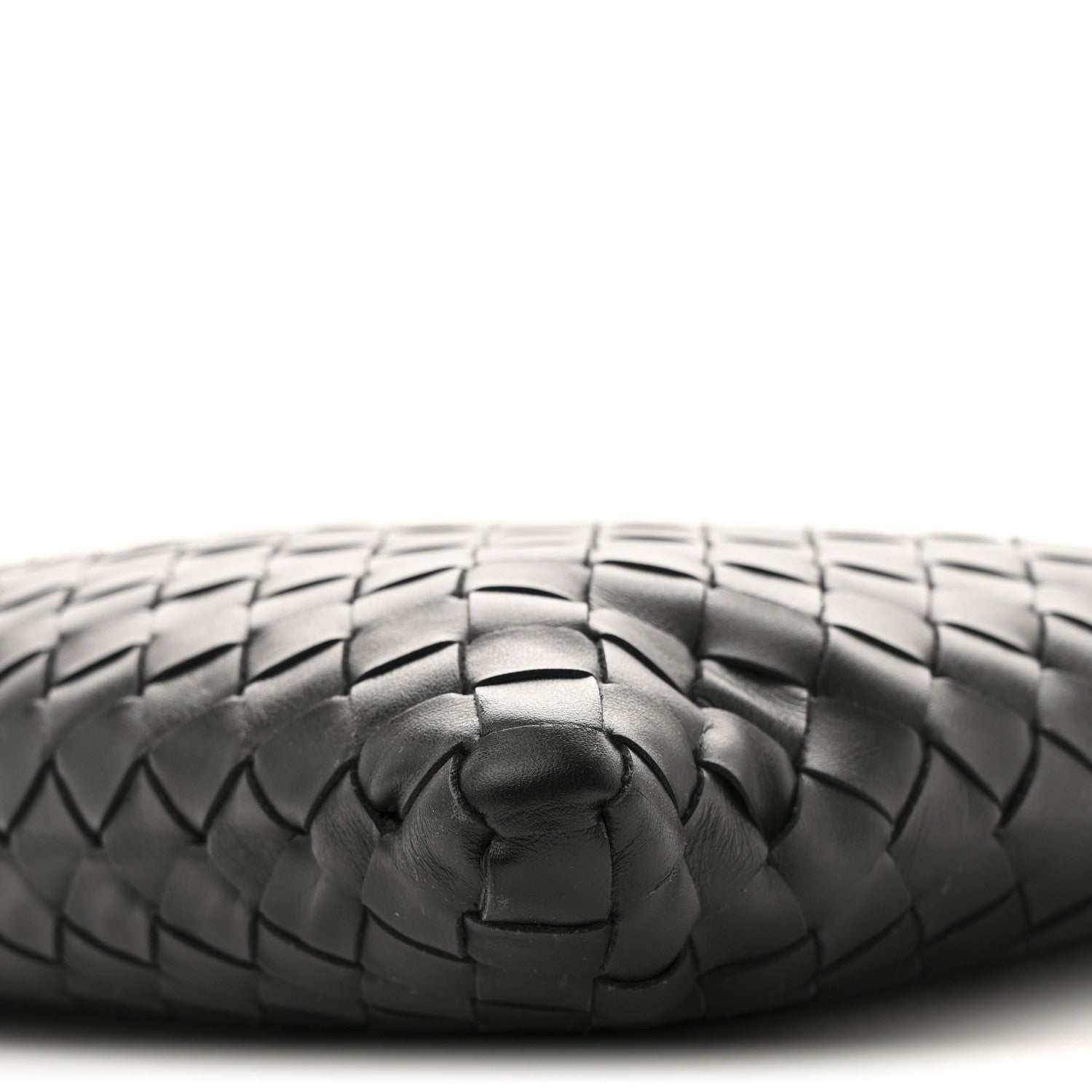Bottega Veneta Nappa Intrecciato Andiamo Flat Messenger Black 10 of 11