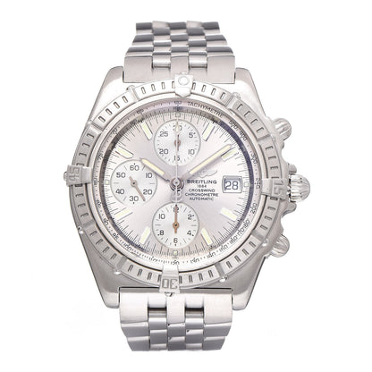 Breitling Stainless Steel 43mm Windrider Crosswind Racing Automatic Watch A13355 1 of 7