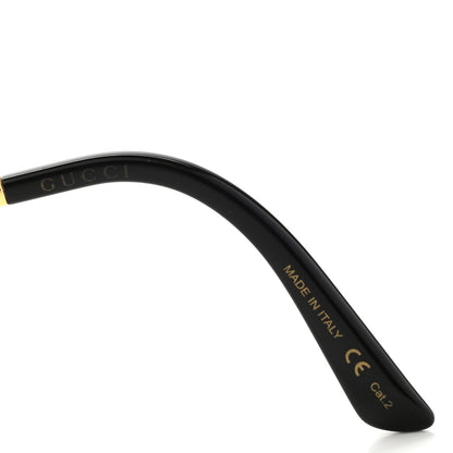 Gucci Metal Square Frame GG0593SK Sunglasses Gold Black 5 of 8