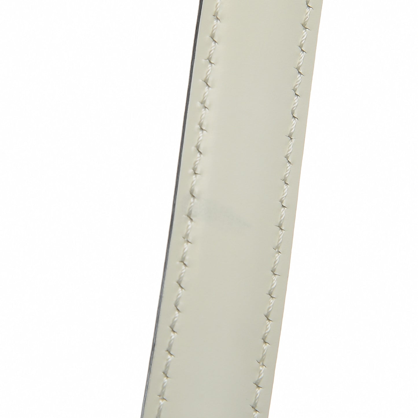 Spazzolato Calfskin Medium Classic Box Flap Bag White