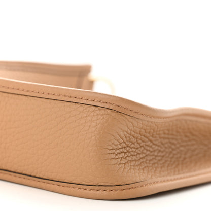 Hermes Taurillon Clemence Maxi Quadrille Evelyne TPM Chai Bleu Rouge H Bleu Saphir 10 of 11
