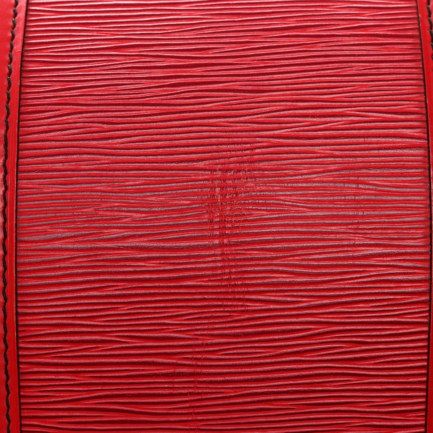 Louis Vuitton Epi Keepall 55 Castillan Red 11 of 16