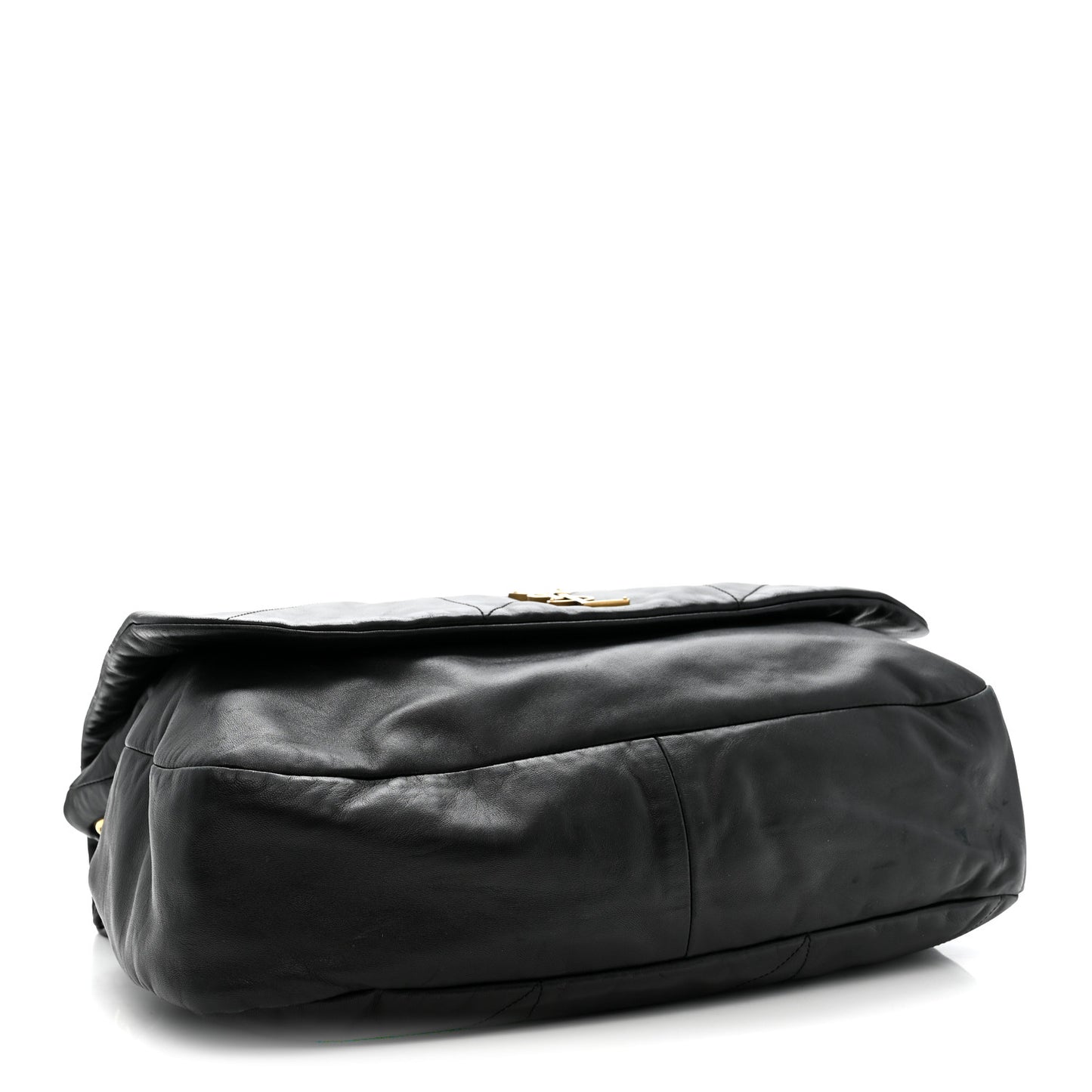 Lambskin Matelasse Monogram Large Jamie 4.3 Black