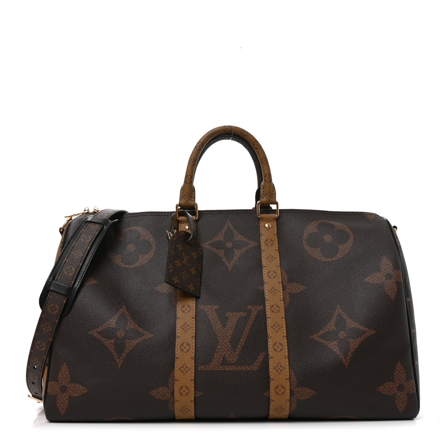 Reverse Monogram Giant Keepall Bandouliere 45