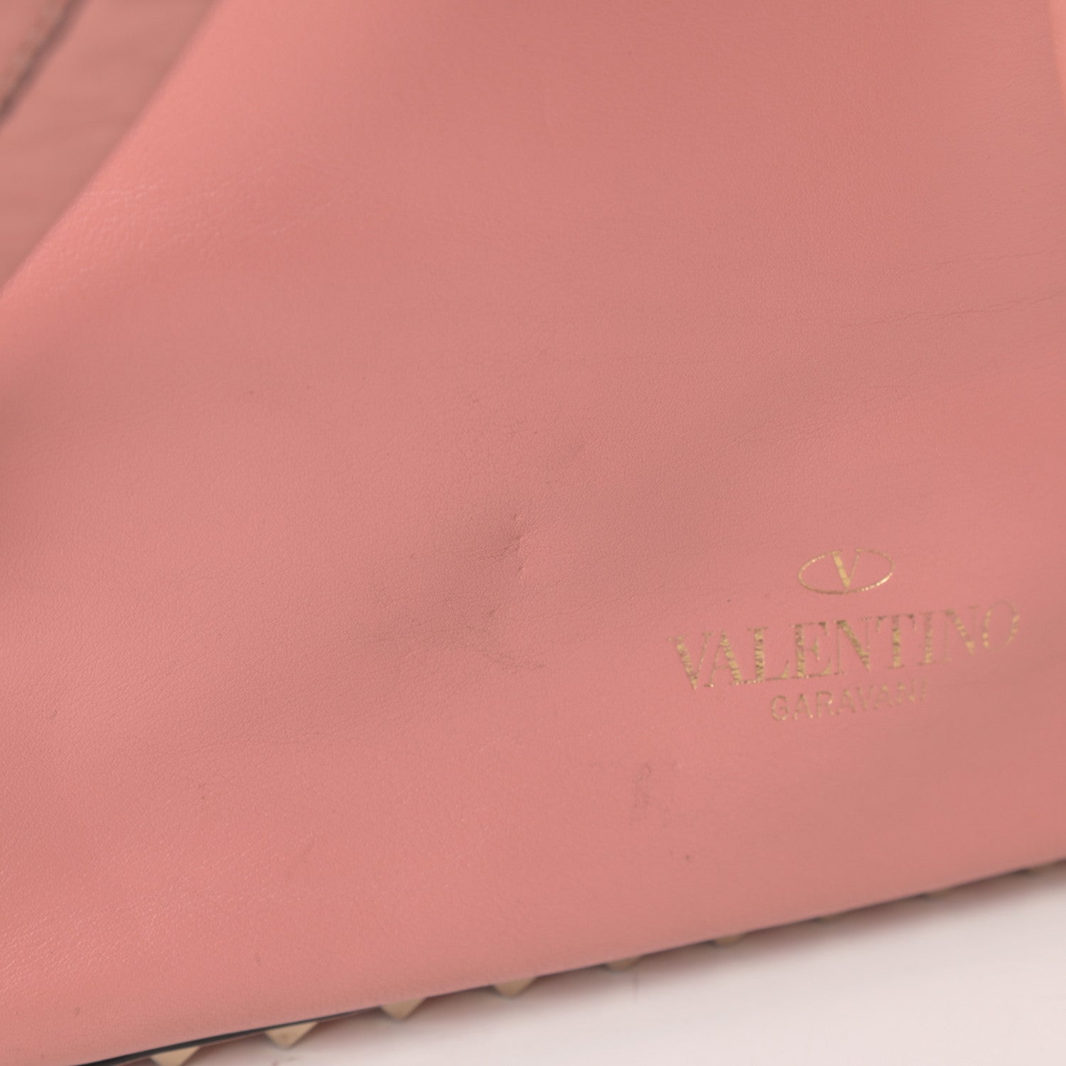 Valentino Garavani Vitello Medium Rockstud Backpack Peau D'Abricot 13 of 15