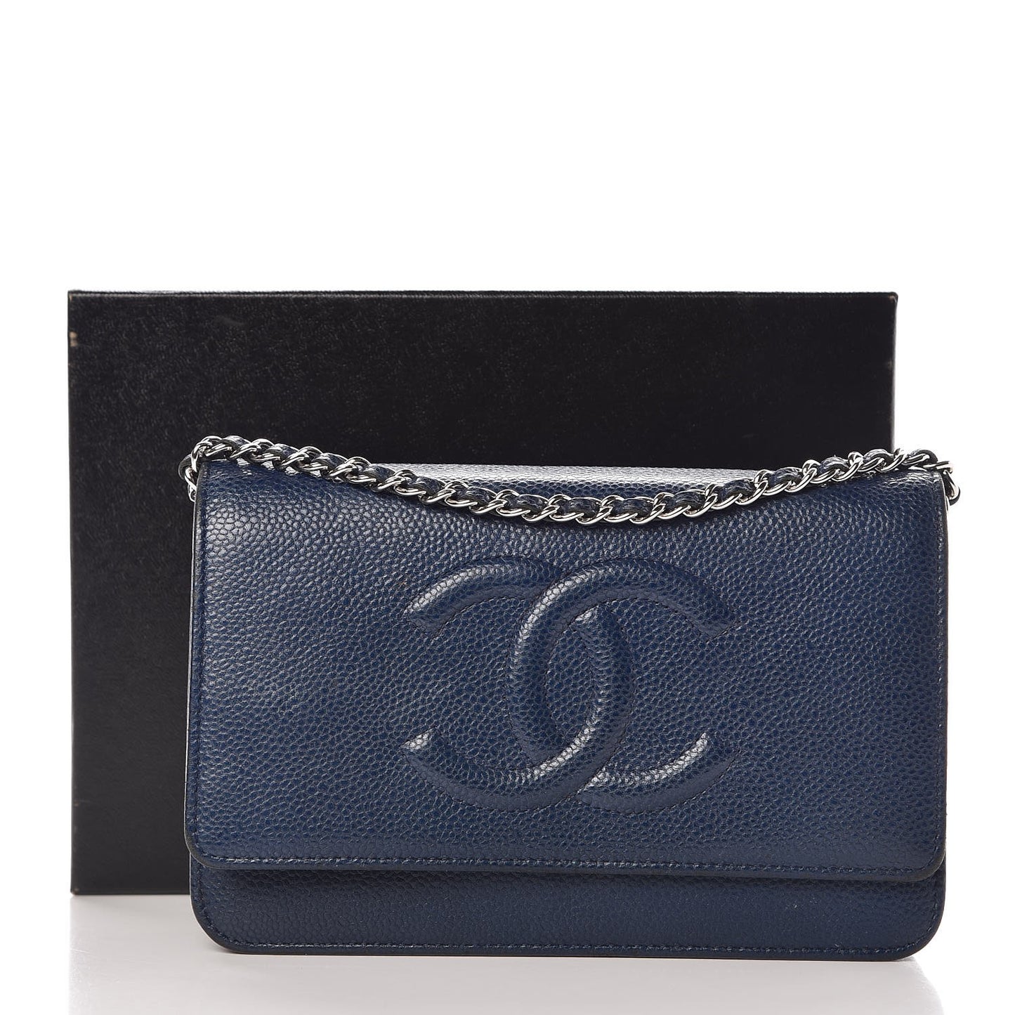 Caviar Timeless CC Wallet On Chain WOC Dark Blue
