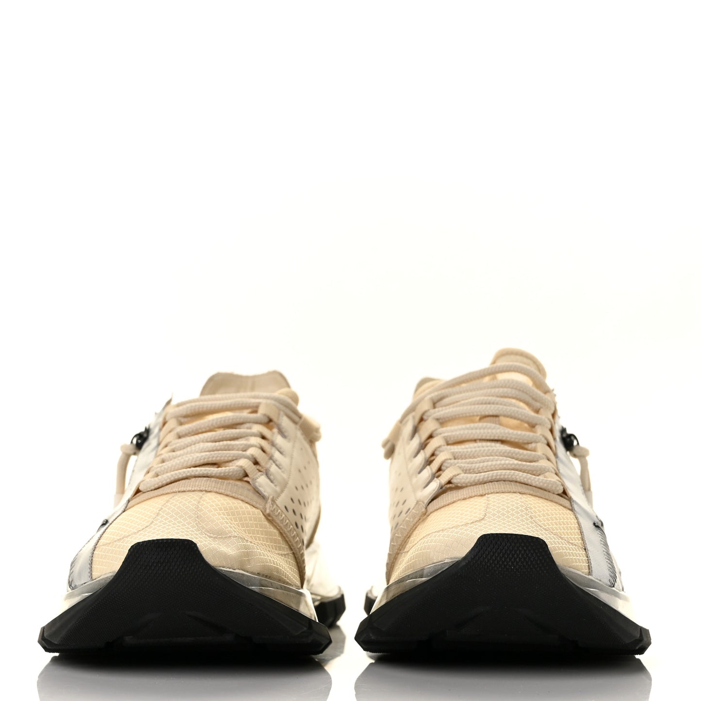 Calfskin Spectre Low Runners Sneakers 38 Off White Black