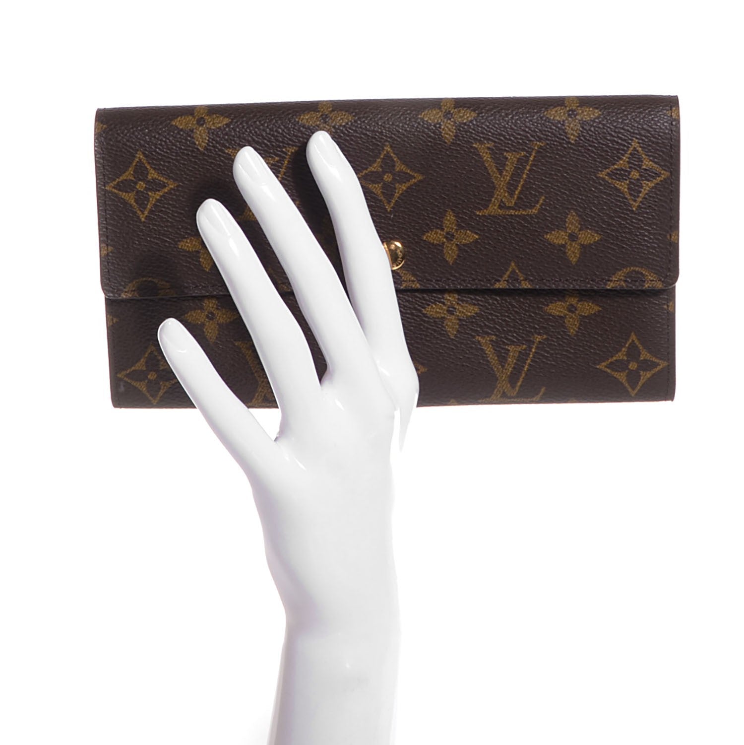 Louis Vuitton Monogram Sarah Wallet 2 of 7